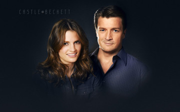 Картинка кино+фильмы castle stana katic beckett fillion kate nathan richard