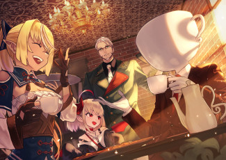 Картинка аниме virtual+youtuber виртуальный ютубер