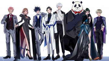 Картинка аниме jujutsu+kaisen магическая битва