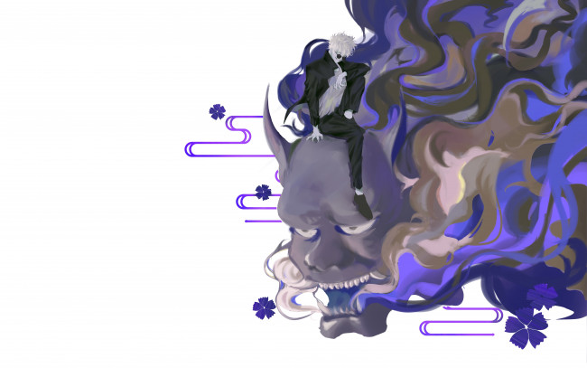 Обои картинки фото аниме, jujutsu kaisen, магическая, битва