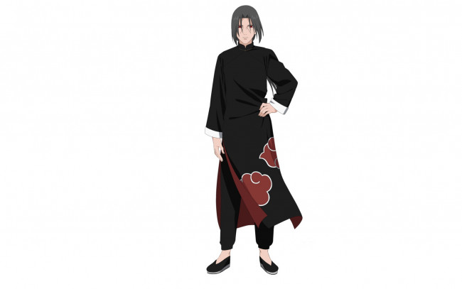 Обои картинки фото аниме, naruto, итачи, учиха, китай