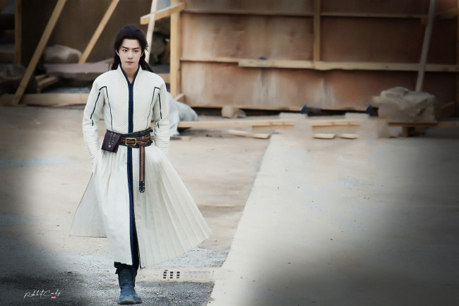 Обои картинки фото кино фильмы, douluo continent, тан, сань, двор