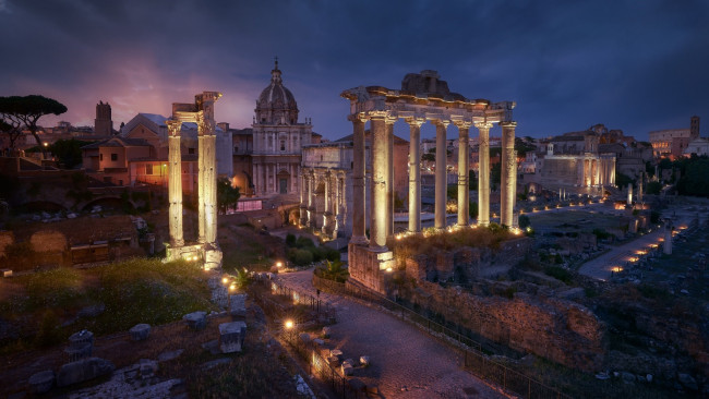 Обои картинки фото forum romanum, города, рим,  ватикан , италия, forum, romanum