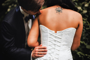 Картинка разное мужчина+женщина пара тату свадьба