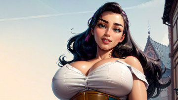 Картинка фэнтези девушки красивая девушка нейросети