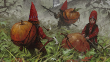 Картинка фэнтези другое гномы