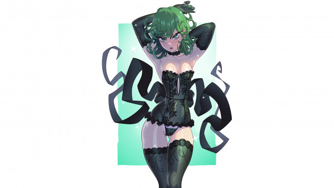 Обои картинки фото аниме, one punch man, fubuki, one, punch, man