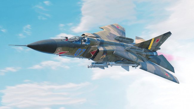 Обои картинки фото авиация, боевые самолёты, ссср, окб, миг, многоцелевой, истребитель, миг-23млд