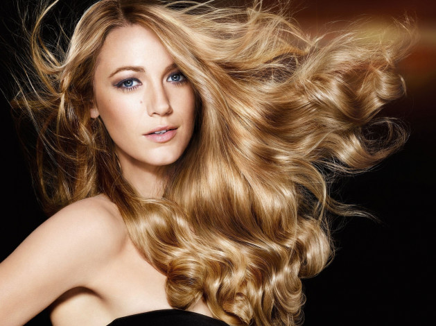 Обои картинки фото девушки, blake lively, актриса, портрет