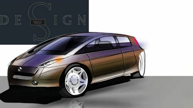 Обои картинки фото 295456, рисованное, авто, мото, автомобиль