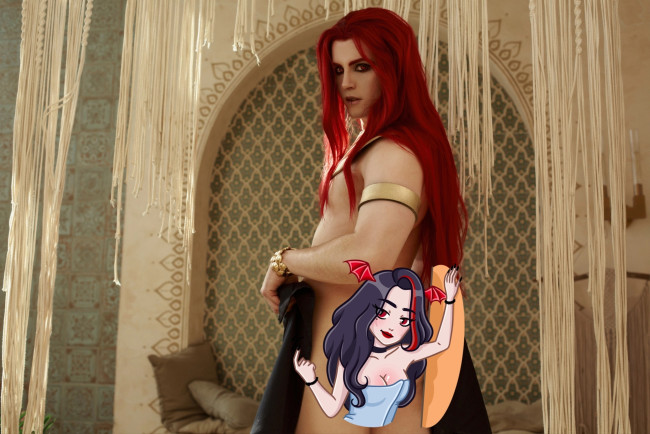 Обои картинки фото мужчины, - креатив,  косплей, грейсон, косплей