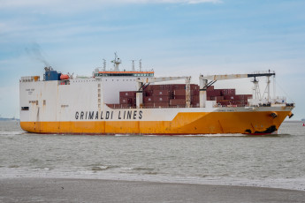 обоя ro-ro container carrier, ролкер, корабли, грузовые суда, ro-ro, container, carrier