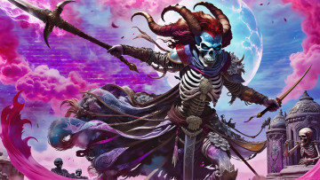 Картинка фэнтези нежить нейросети графика нейроарт ai art нейронные сети рисунки нейро искусство нейрографика graphics neuroart neural networks drawings neuro neurography