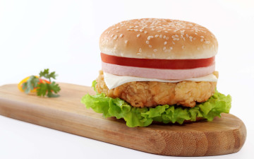 Картинка еда бутерброды +гамбургеры +канапе гамбургер