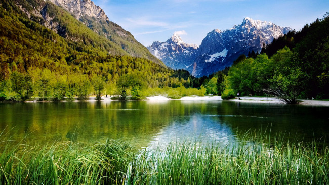 Обои картинки фото lake jasna, slovenia, природа, реки, озера, lake, jasna