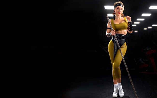 Обои картинки фото девушки, анна шаховская, косплей, образ, наряд, шест