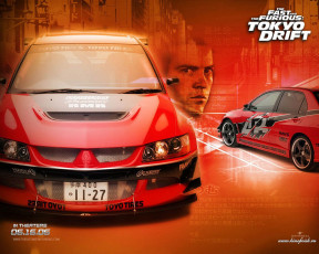 обоя the, fast, and, furious, tokyo, drift, кино, фильмы