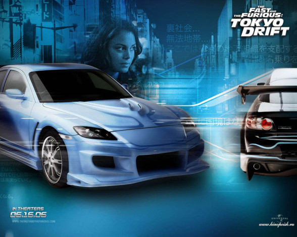 Обои картинки фото the, fast, and, furious, tokyo, drift, кино, фильмы