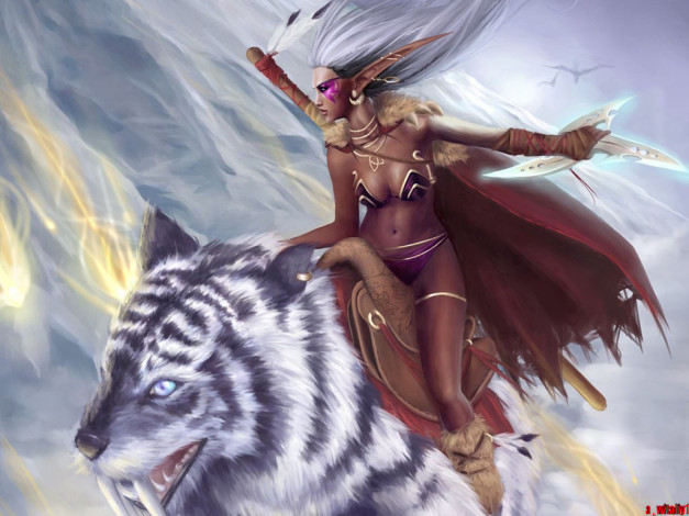 Обои картинки фото фэнтези, эльфы