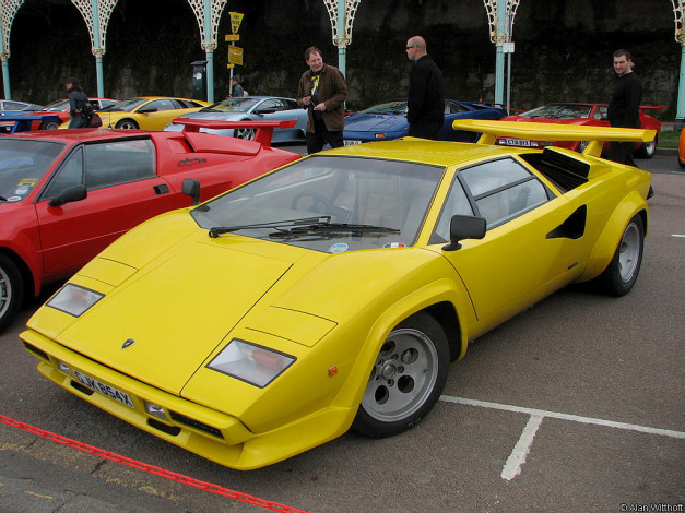 Обои картинки фото lamborghini, diablo, автомобили, выставки, уличные, фото