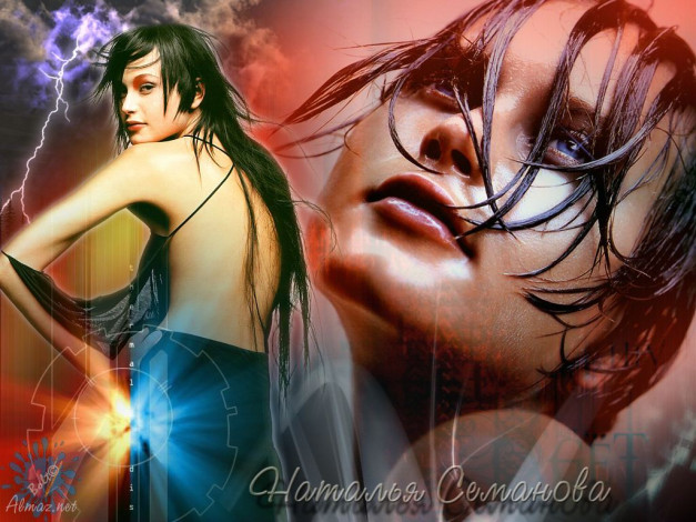 Обои картинки фото Наталья Семанова, девушки