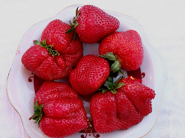 Обои картинки фото еда, клубника, земляника