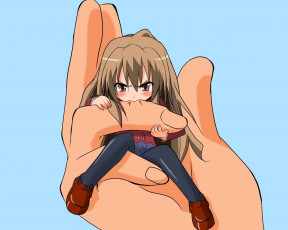 Картинка аниме toradora