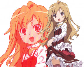 Картинка аниме toradora