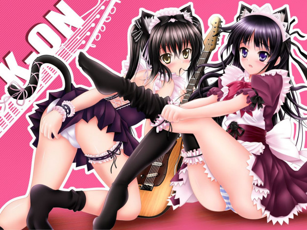 Обои картинки фото аниме, on