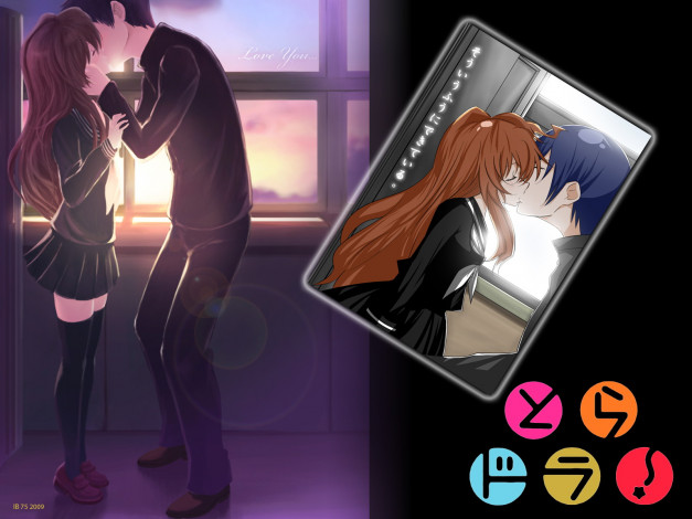 Обои картинки фото аниме, toradora