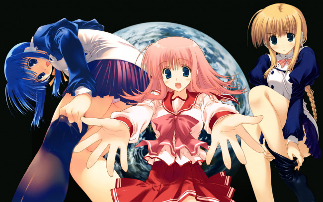 Обои картинки фото аниме, to, heart