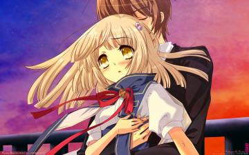 Картинка аниме flyable heart