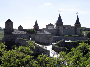 Картинка камянец подольский замок xvi века украина города дворцы замки крепости башни крепость история