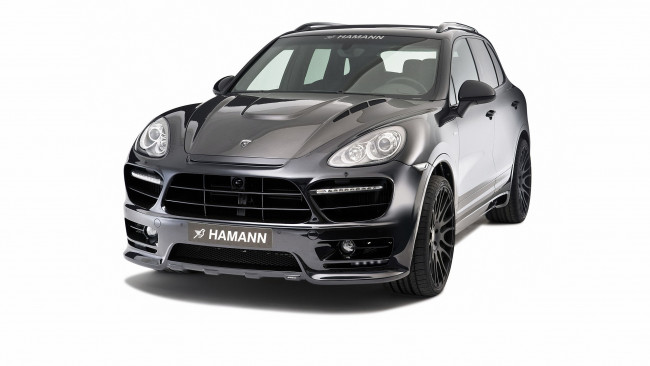 Обои картинки фото porsche, cayenne, e2, hamann, автомобили, тачки, тюнинг