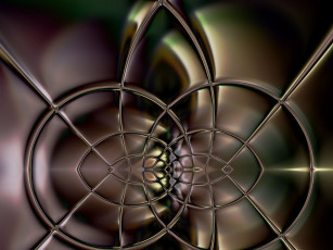 Картинка 3д графика fractal фракталы фон цвета узор