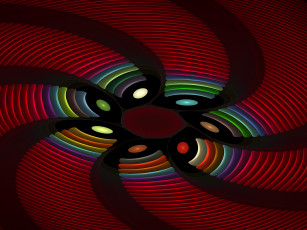 Картинка 3д графика fractal фракталы фон узор цвета