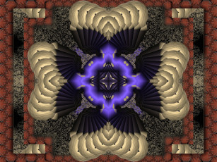 Картинка 3д графика fractal фракталы фон узор цвета