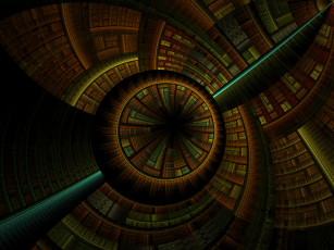 Картинка 3д графика fractal фракталы узор цвета фон