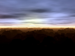 Картинка 3д графика nature landscape природа горы небо