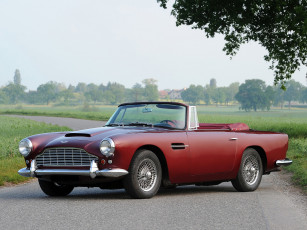 Картинка 1962 aston martin db4 convertible автомобили ретро