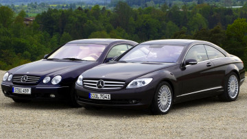 обоя mercedes, cl, автомобили, benz, daimler, ag, германия