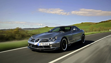 Картинка mercedes slr автомобили benz германия daimler ag
