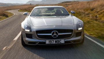 Картинка mercedes sls автомобили benz германия daimler ag