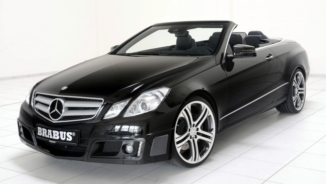 Обои картинки фото mercedes, cabrio, автомобили, brabus, германия, daimler, ag