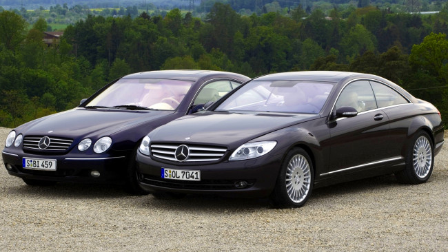 Обои картинки фото mercedes, cl, автомобили, benz, daimler, ag, германия