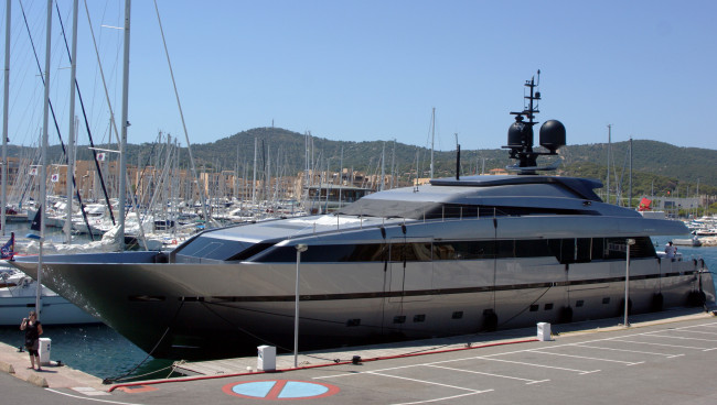 Обои картинки фото superyacht, lena, корабли, Яхты, яхта, причал