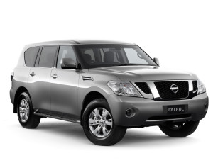 обоя автомобили, nissan, datsun, серый, y62, au-spec, patrol