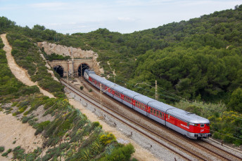 Картинка техника поезда железная дорога рельсы локомотив состав