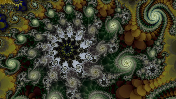 Картинка 3д+графика fractal+ фракталы узор фон цвета