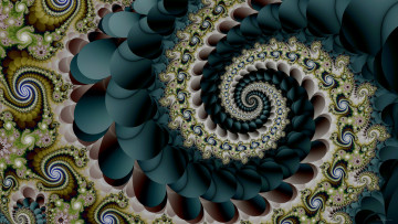 Картинка 3д+графика fractal+ фракталы узор фон цвета